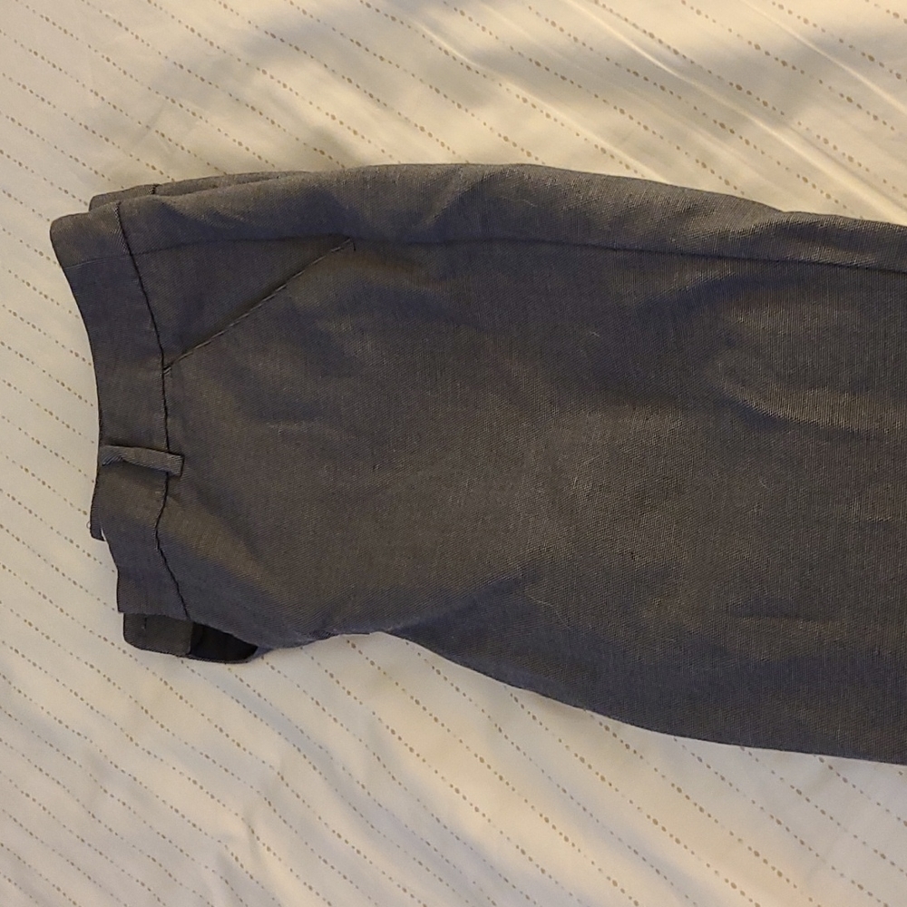 Gray Ankle Trousers